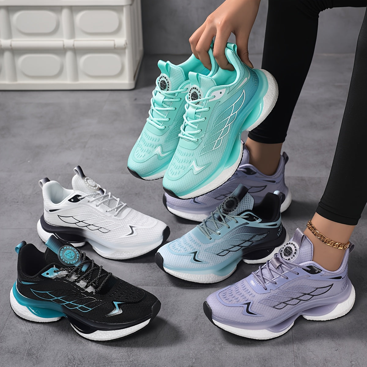 Dames Lichtgewicht Ademend Hardloopschoenen | Sportief Schokabsorberend