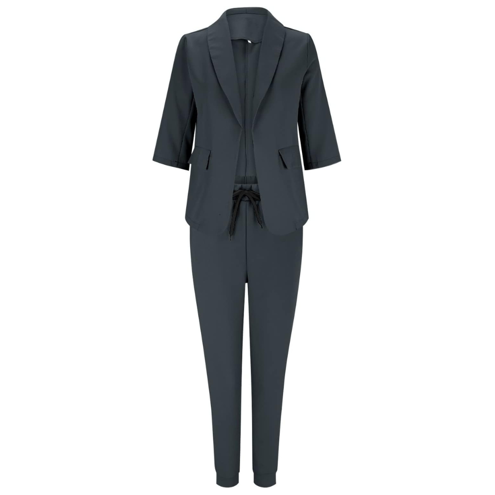 Dames Modern Elegant Zomer Set | Slim Fit, Met Hosen