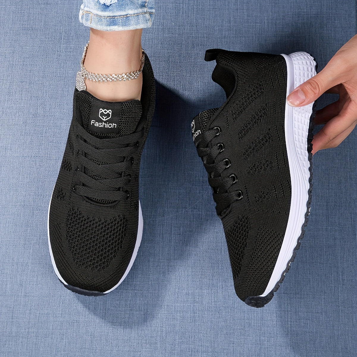Dames Comfortabele Sneakers | Ademend
