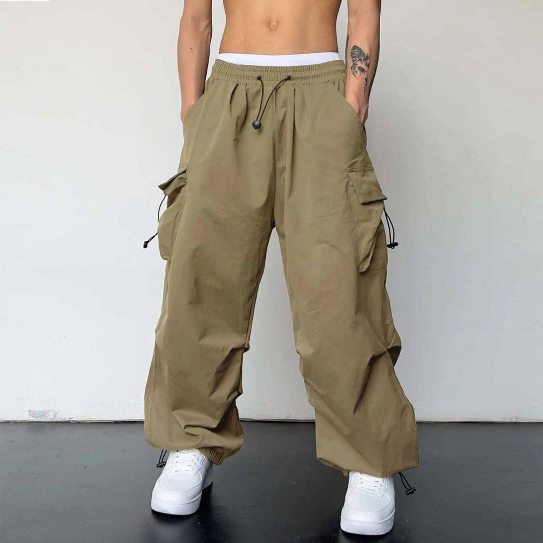 Heren Baggy Broek | Cargozakkenstijl