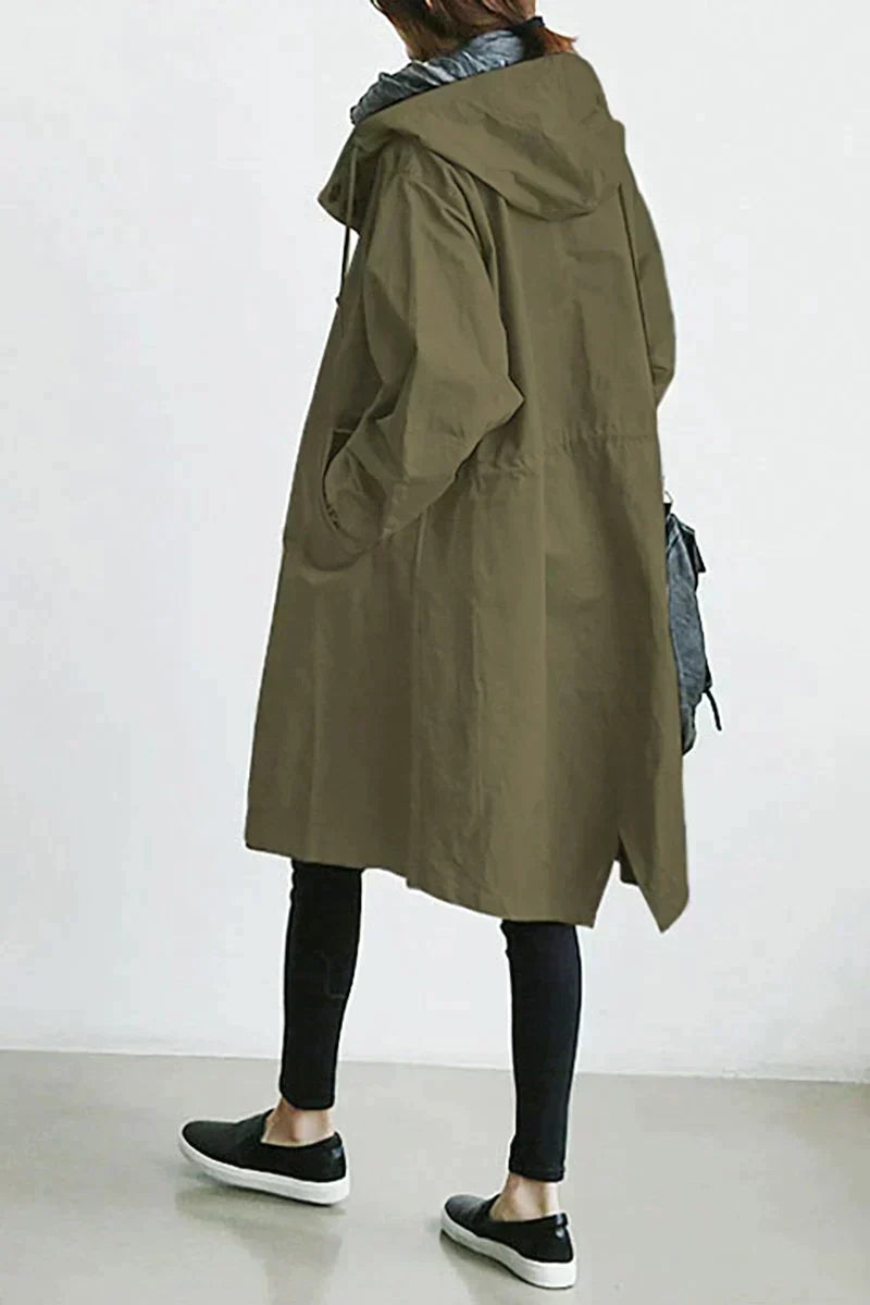 Dames Herfst Parka | Lang, Met Capuchon