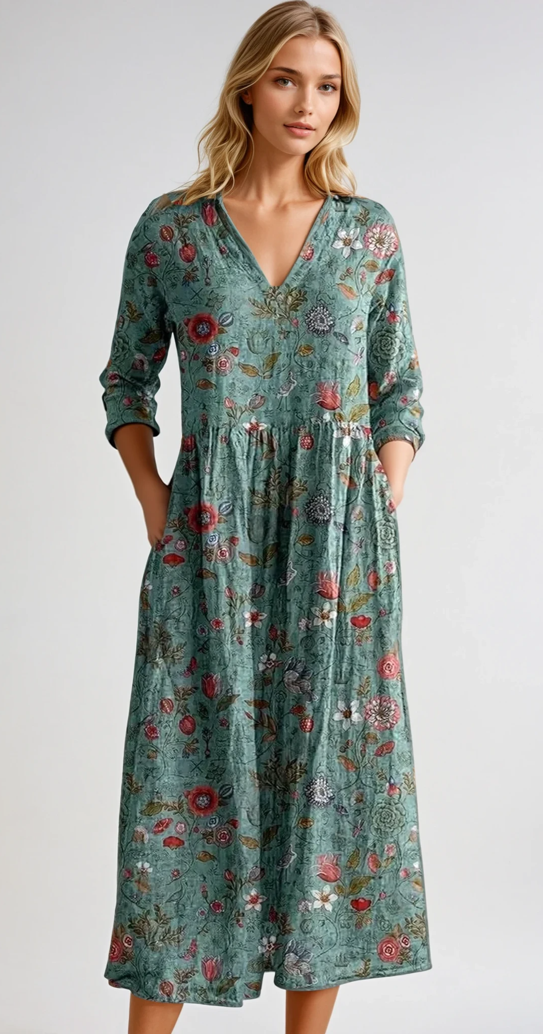 Dana | Abito estivo leggero da donna | Maxi