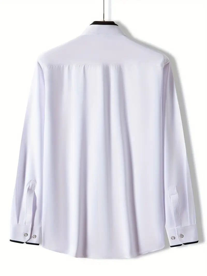 Heren Pullover Hemd | Manschettenknopen