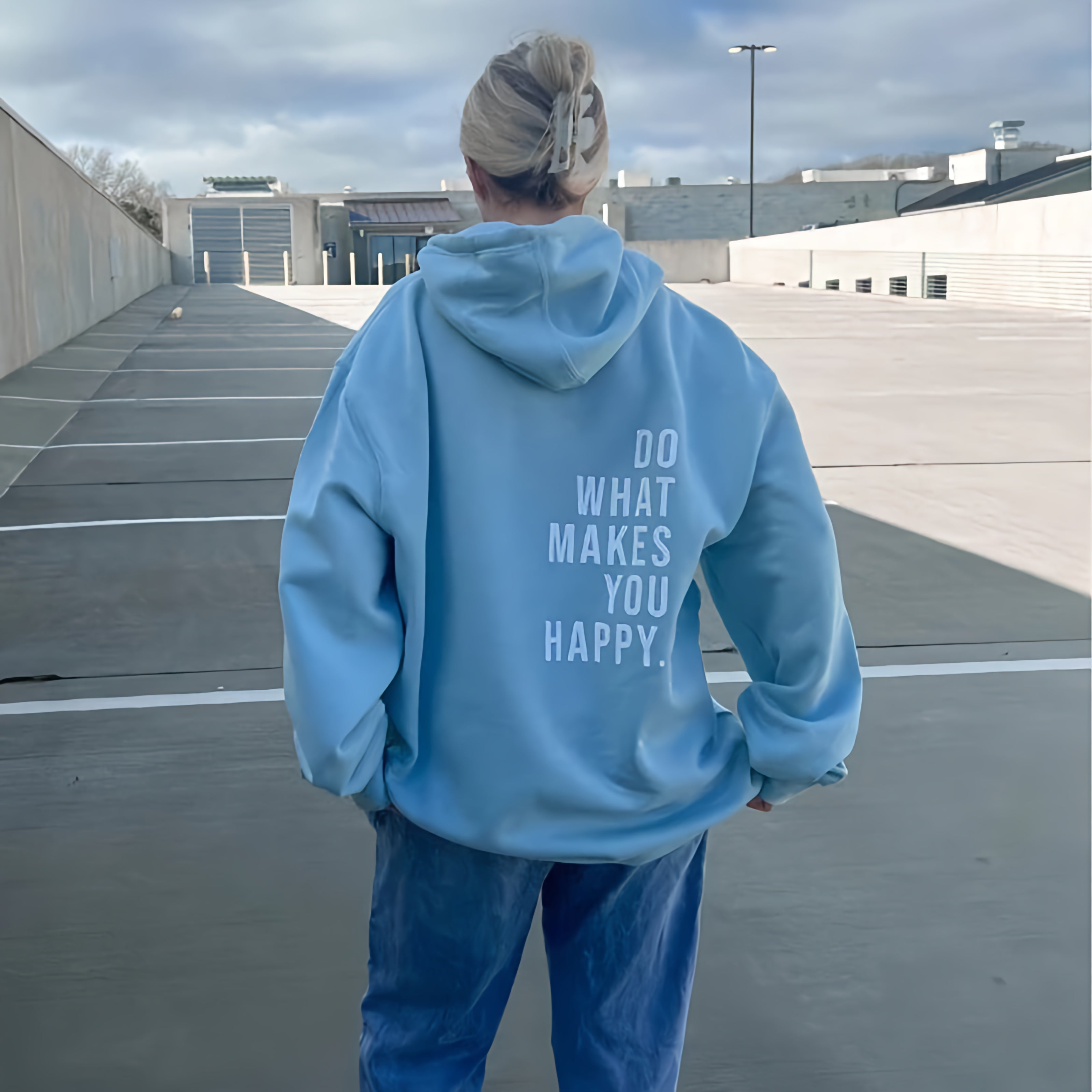 Dames oversized hoodie met print | Comfortabel, casual