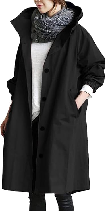 Dames Herfst Parka | Lang, Met Capuchon