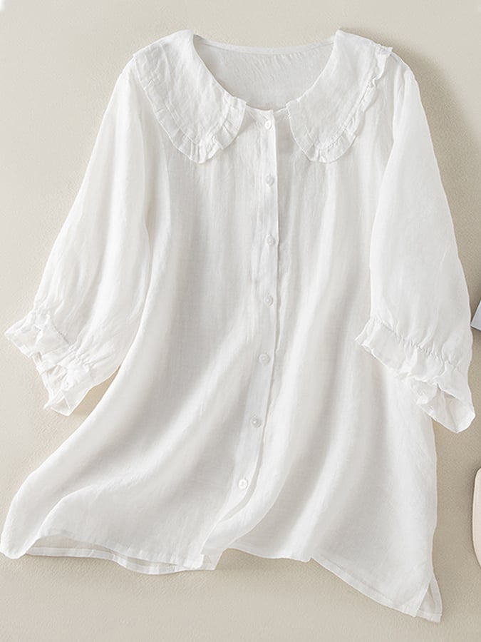 Blusa in Lino da Donna | Tunica in Pizzo