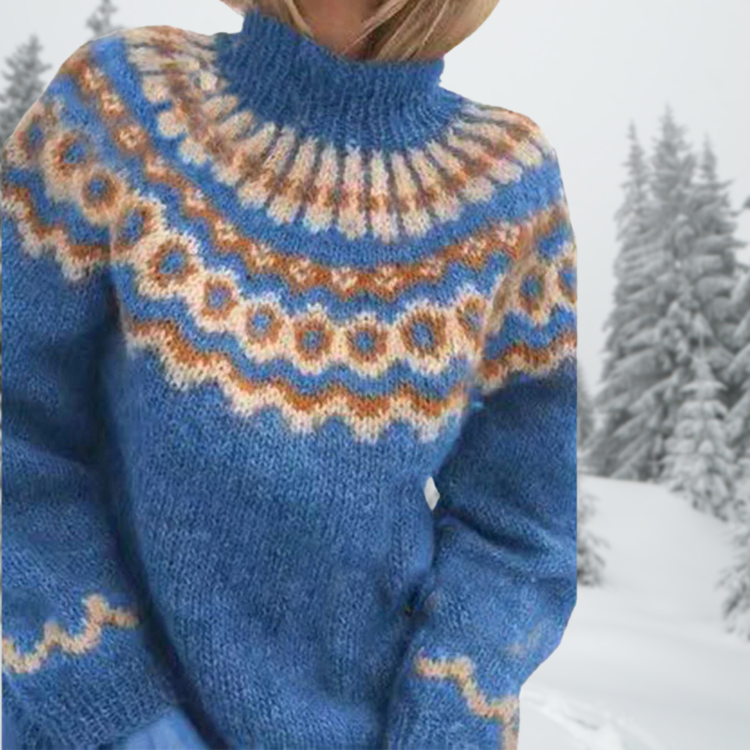 Dames Gebreide Pullover | Norweger, Warm