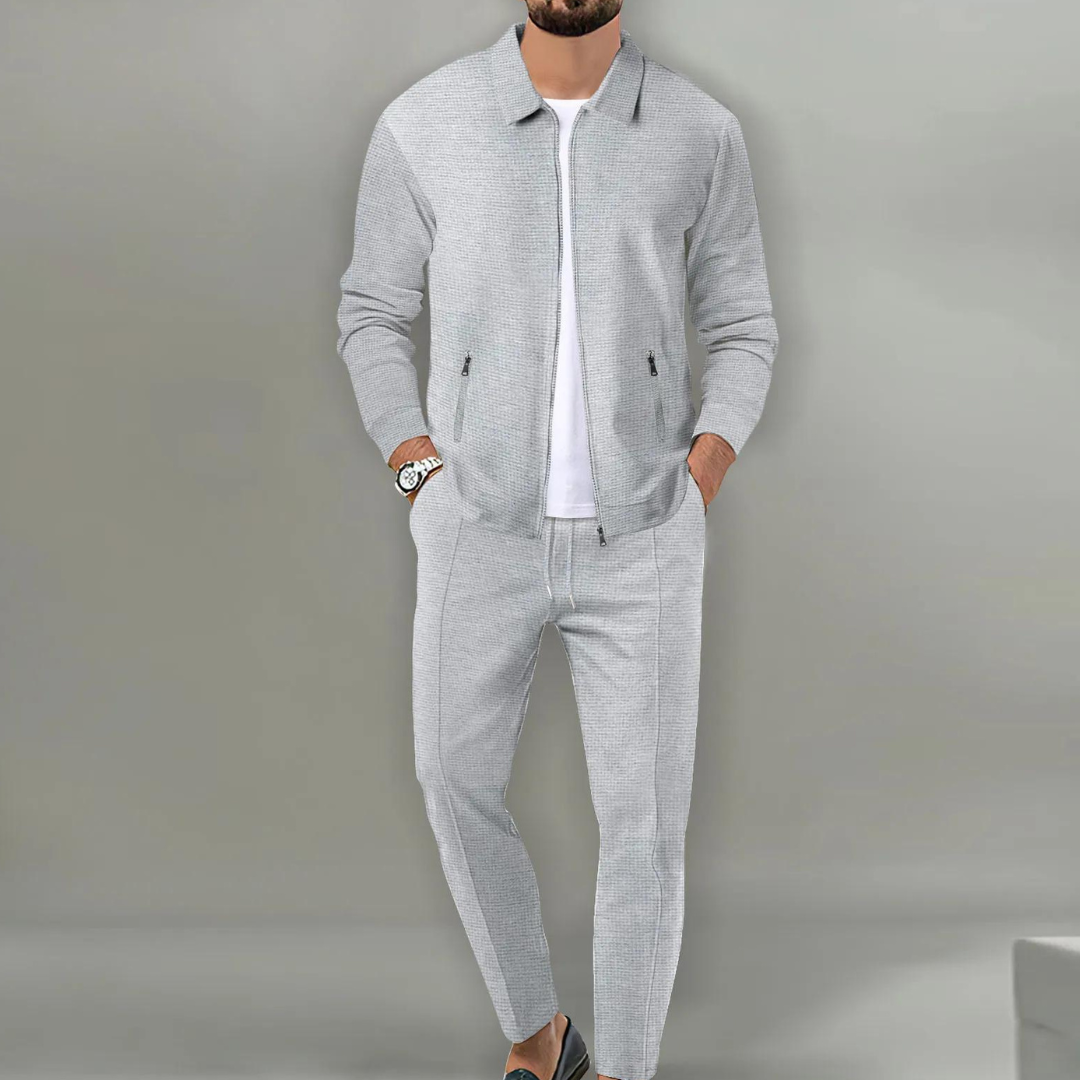 Heren Lente Tweedelig Set | Lichtgewicht, Slim Fit