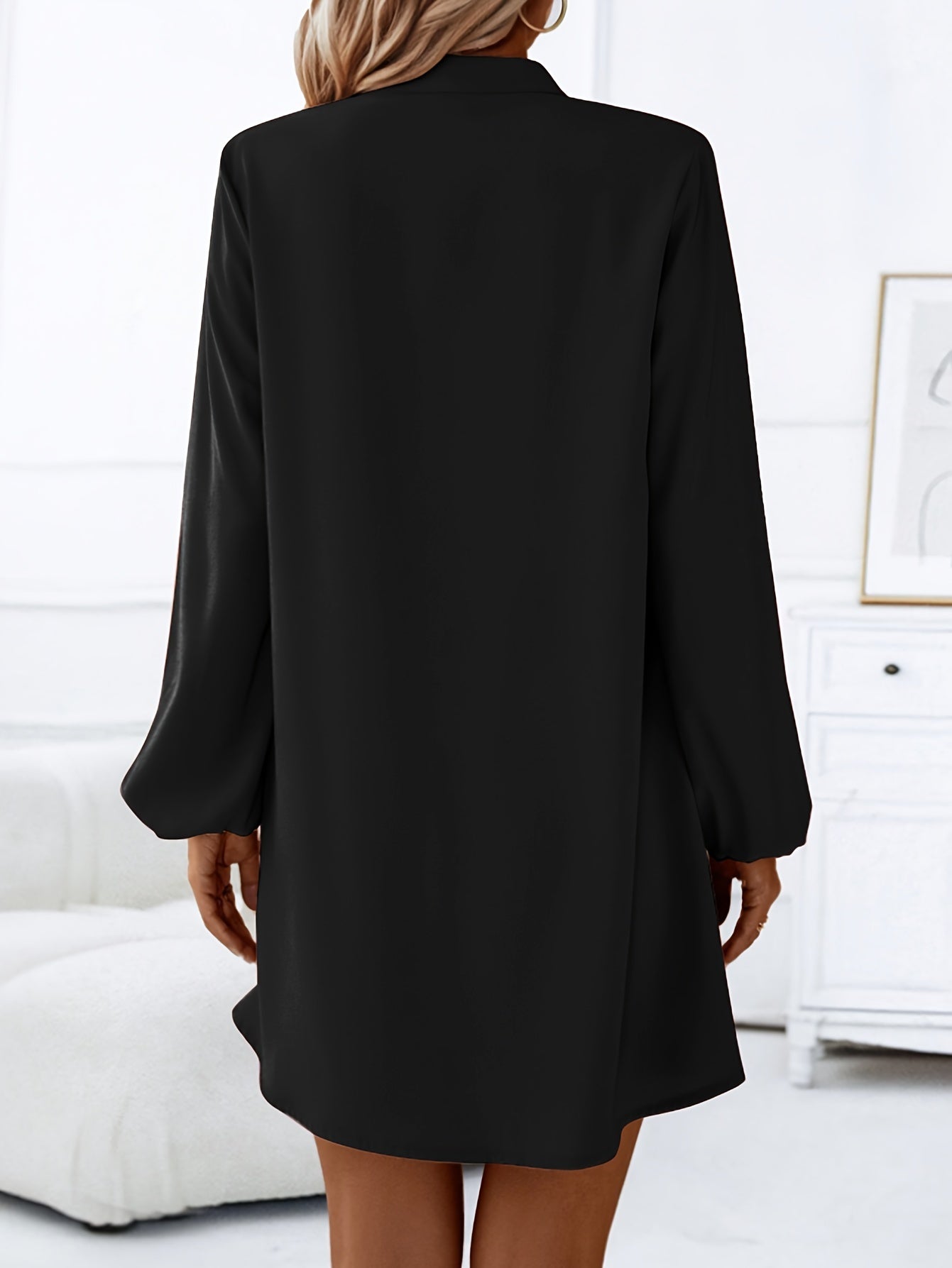 Dames Elegante Overhemd Zomerjurk | Mini