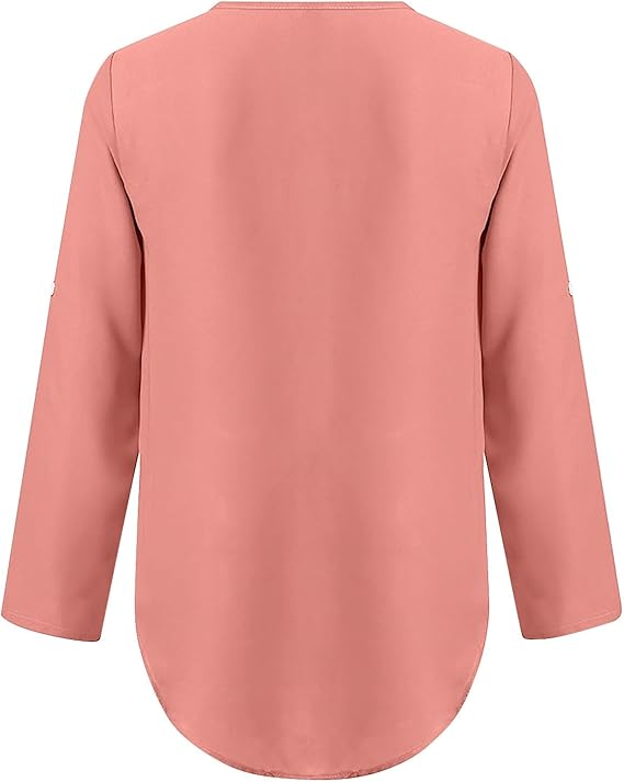 Dames Zomer Blouse | Luchtig, Ritsdetail