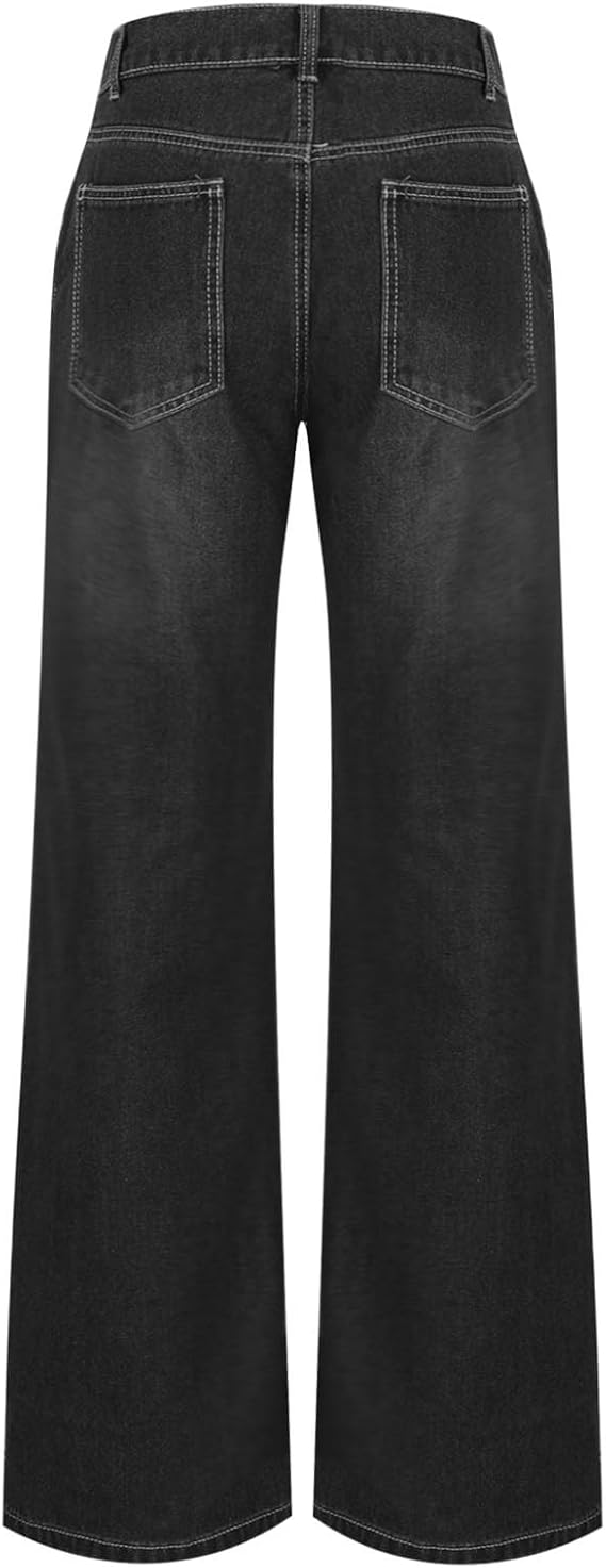 Dames Zomer Jeans | Lang, Wijduitlopend