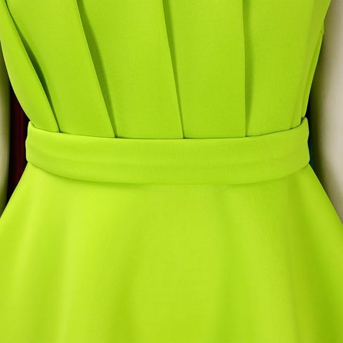 Dames Elegante asymmetrische zomerjurk | Midi