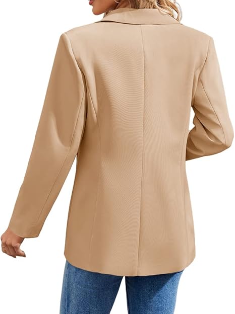 Dames Zomer Blazer | Lang, Zonder Sluiting