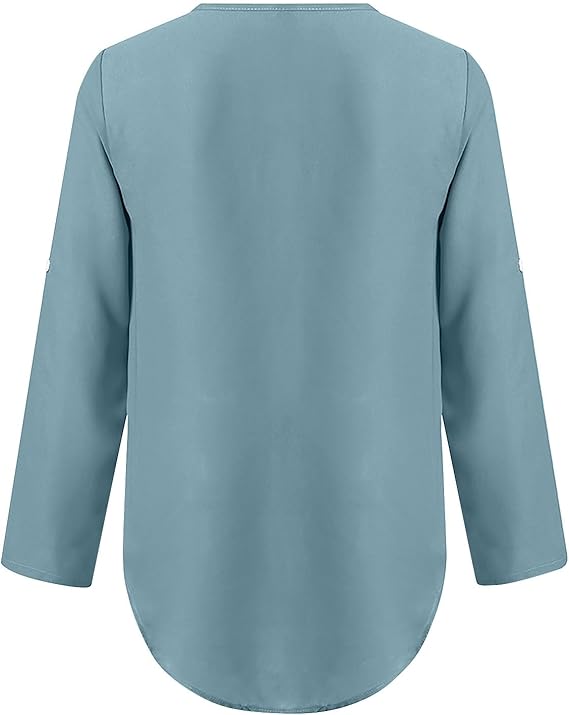 Dames Zomer Blouse | Luchtig, Ritsdetail