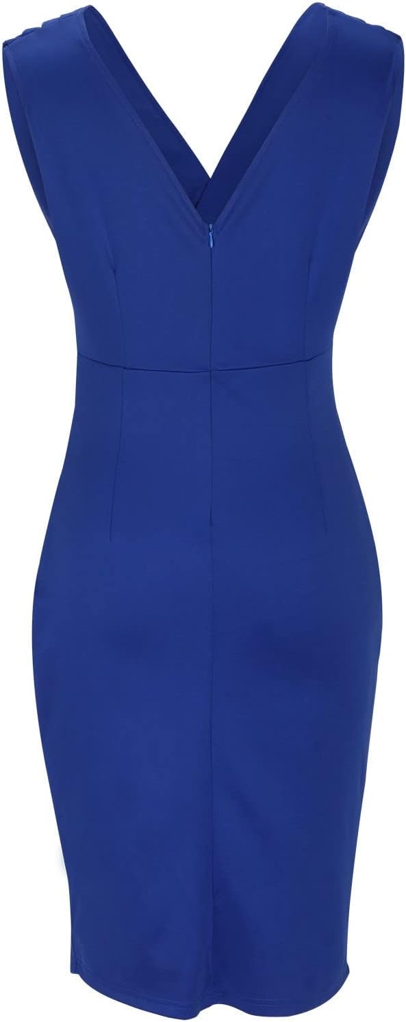 Abito da cocktail elegante da donna con spacco | Midi