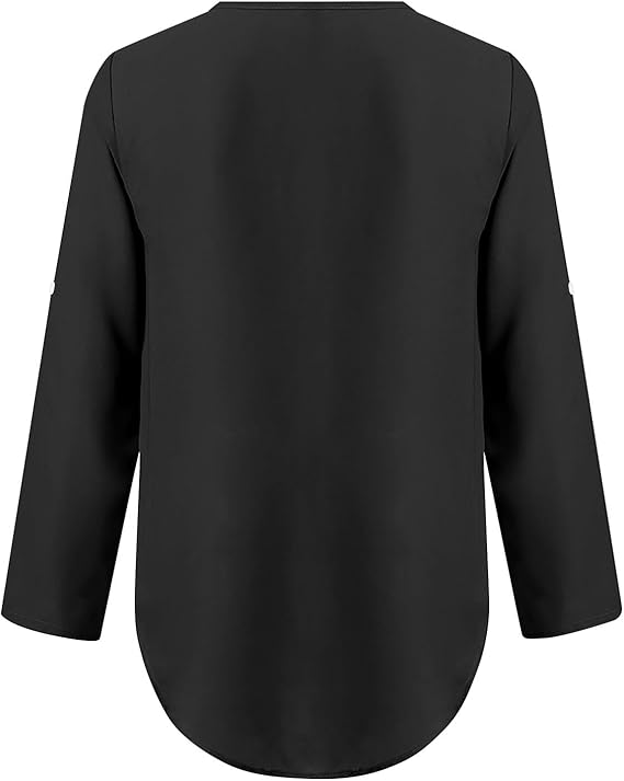 Dames Zomer Blouse | Luchtig, Ritsdetail