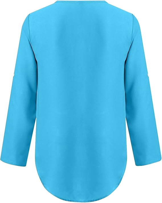 Dames Zomer Blouse | Luchtig, Ritsdetail