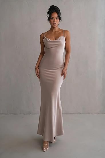 Dames Gala Jurk Satijnen | Maxi