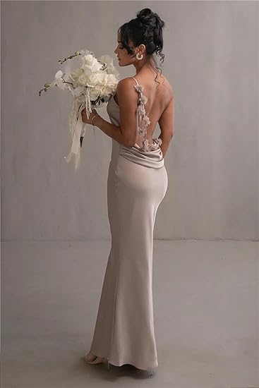 Dames Gala Jurk Satijnen | Maxi