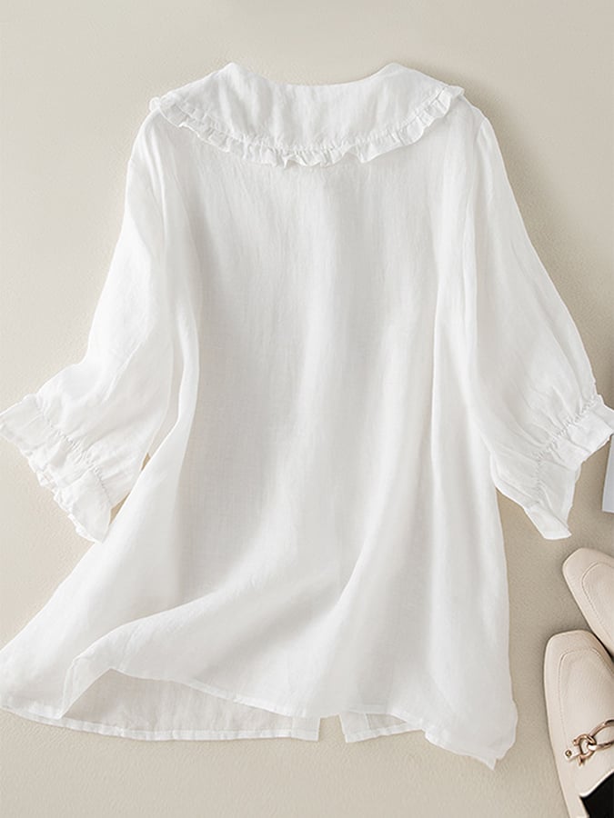 Blusa in Lino da Donna | Tunica in Pizzo