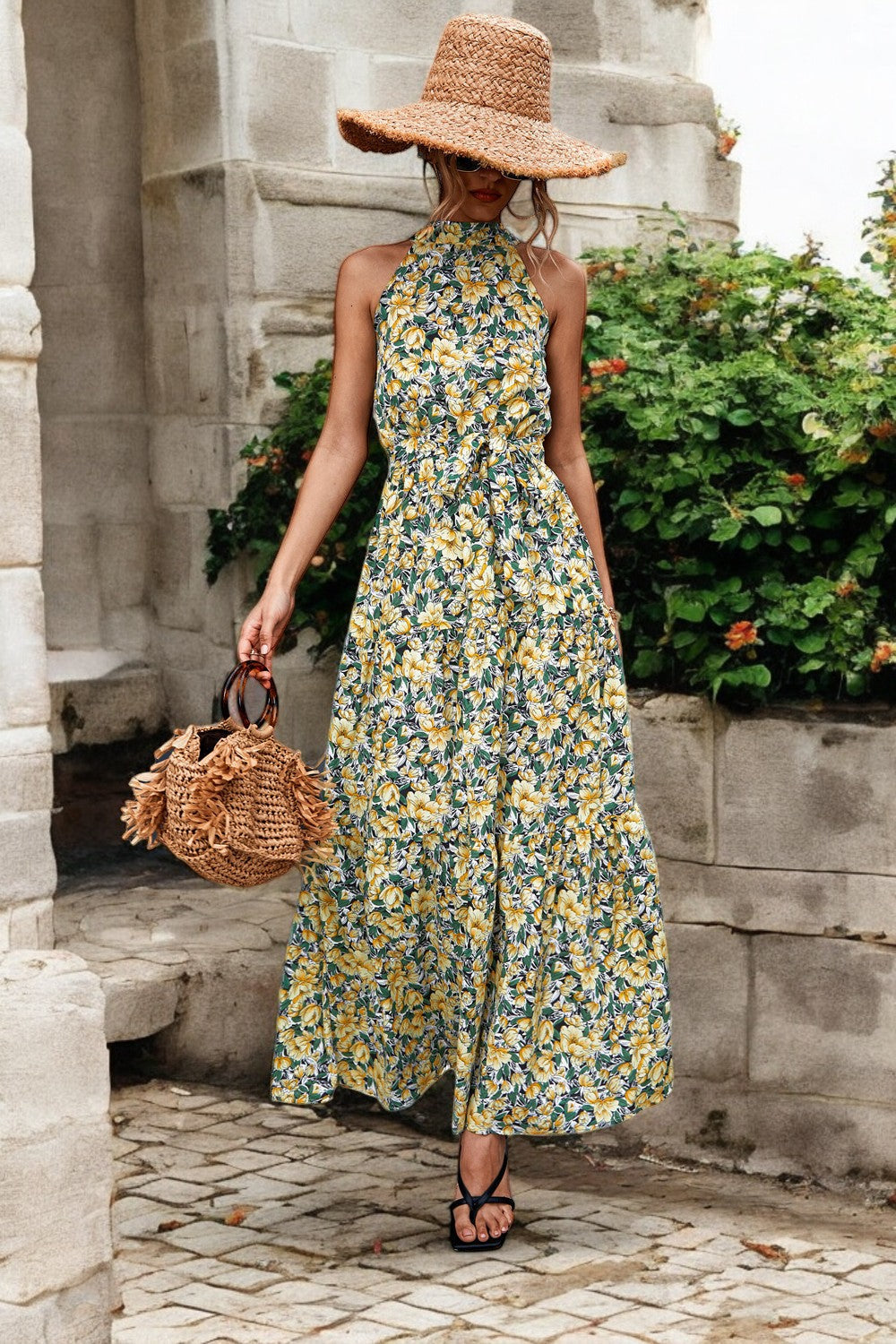Lena | Abito estivo elegante da donna | Maxi