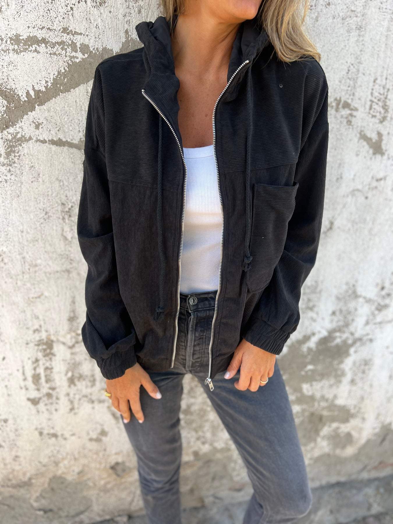 Dames Cordjack | Lichte Tussenjas
