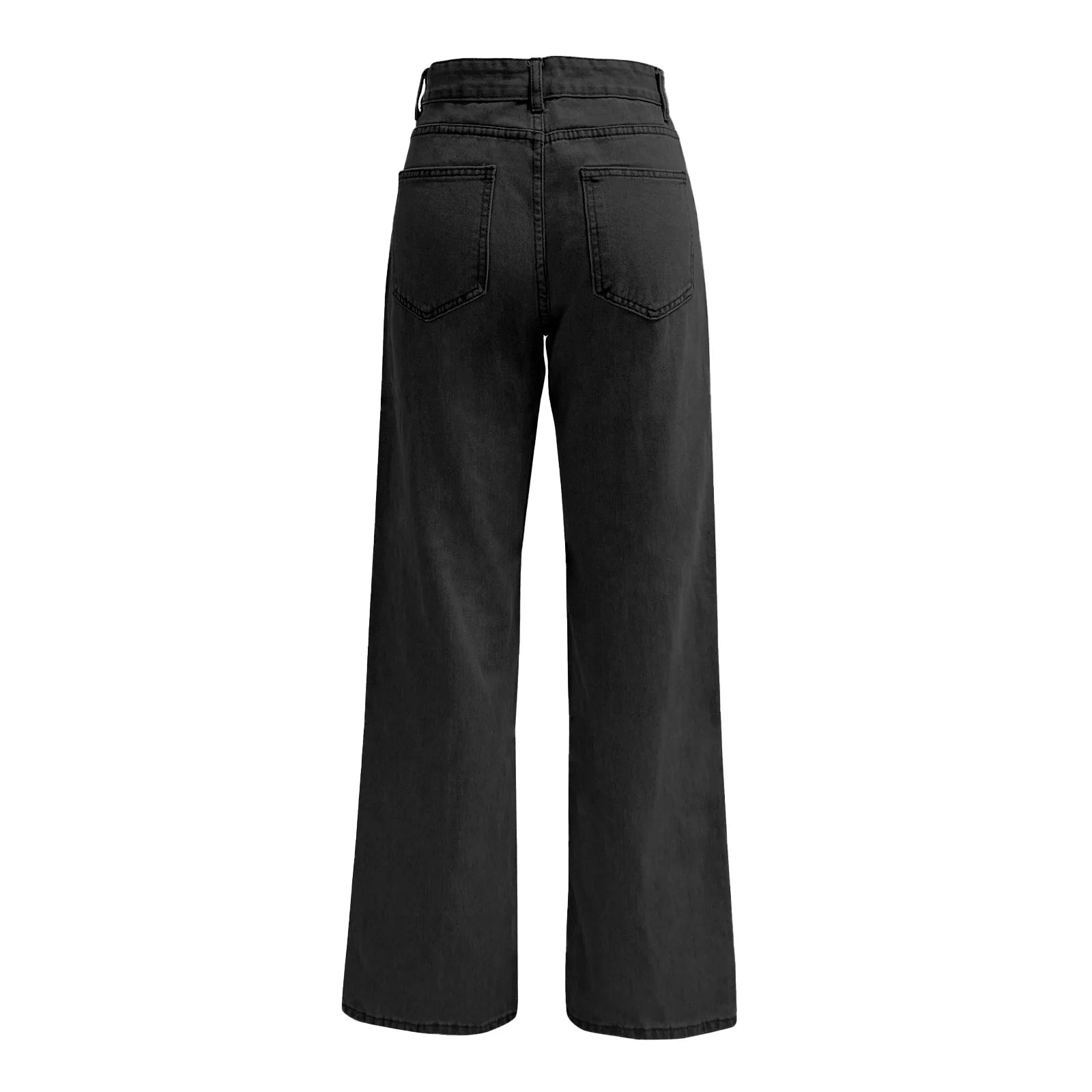 Dames Zomer Jeans | Hoog, Wijduitlopend