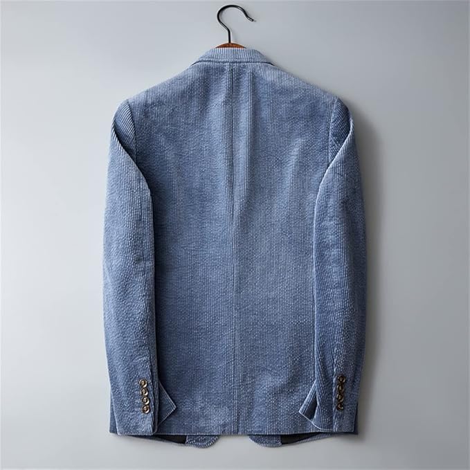 Heren Herfst Corduroy Blazer | Getailleerd, Lang
