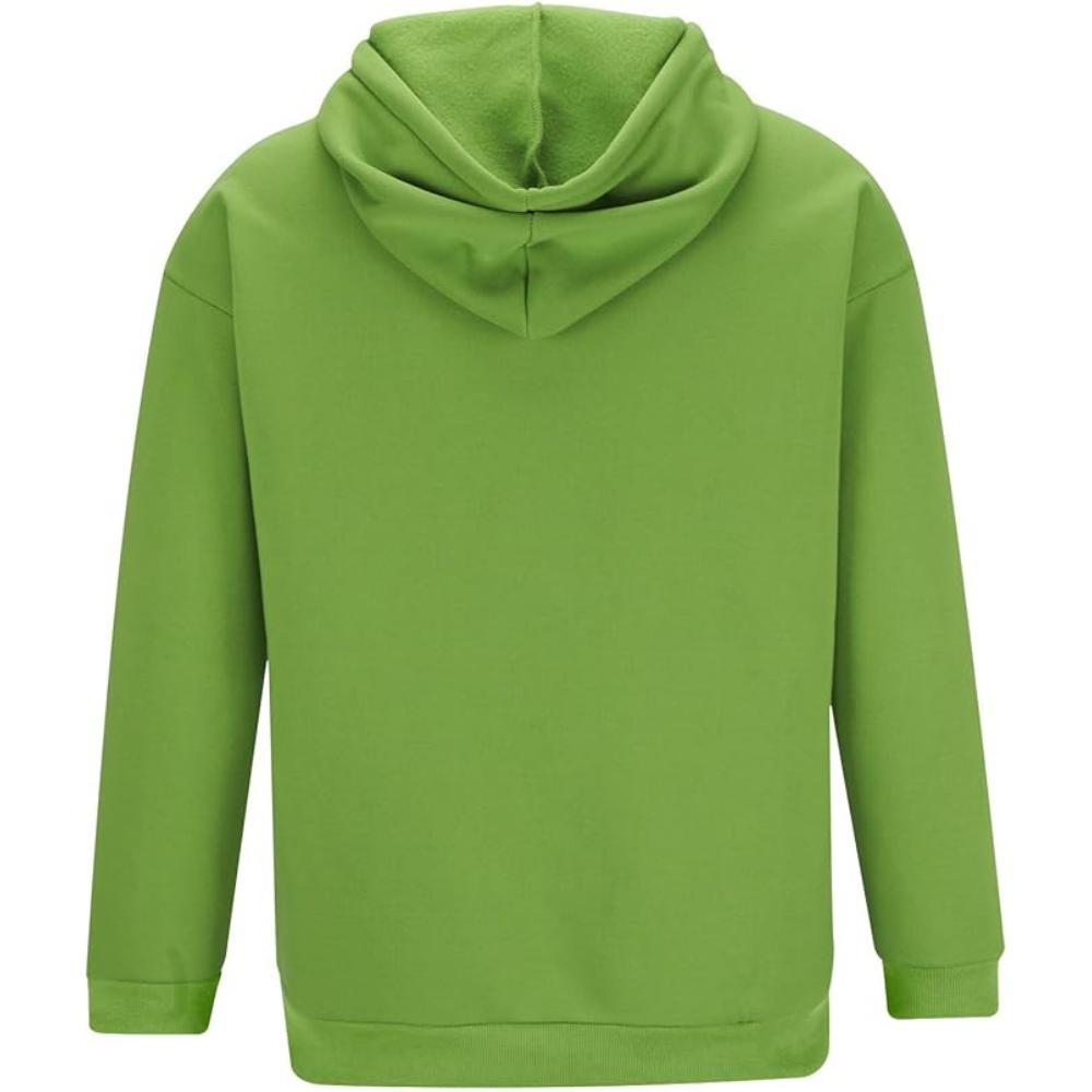 Heren comfortabele hoodie trui | Met capuchon lange mouwen
