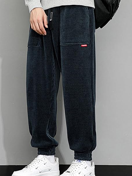 Heren Corduroy Broek | Joggingstijl