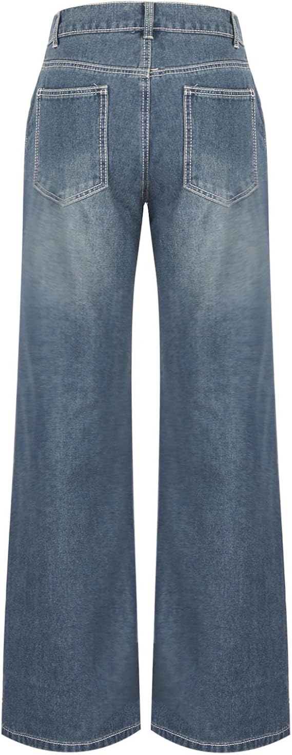 Dames Zomer Jeans | Lang, Wijduitlopend