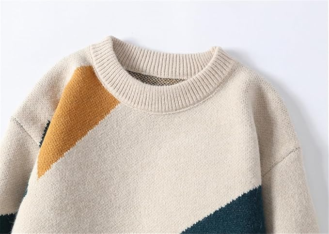 Heren Gebreide Pullover | Warme Oversize Stijl