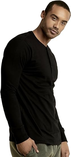 Heren Pullover Hemd | Lange Mouwen