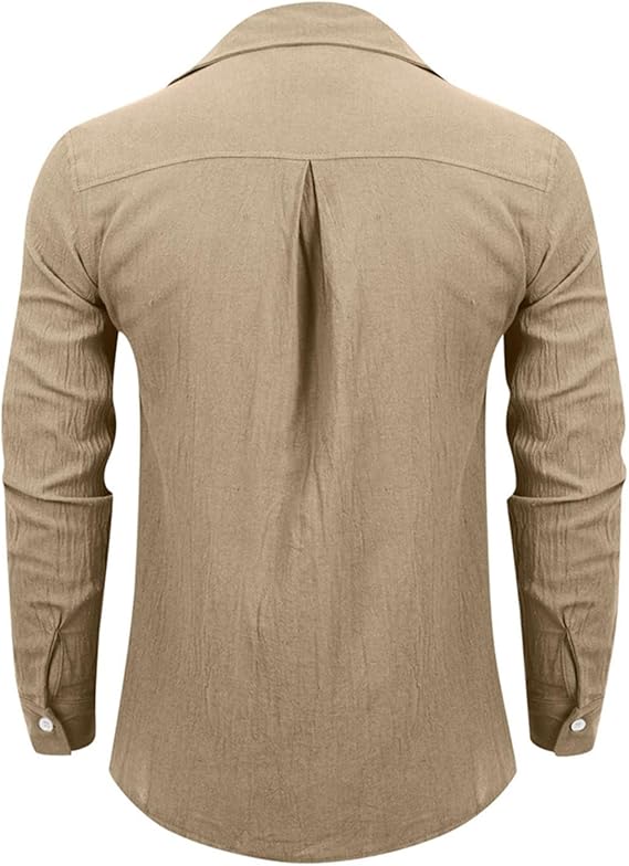 Zacht en Warm Heren Overhemd | Comfortabele Lange Mouwen