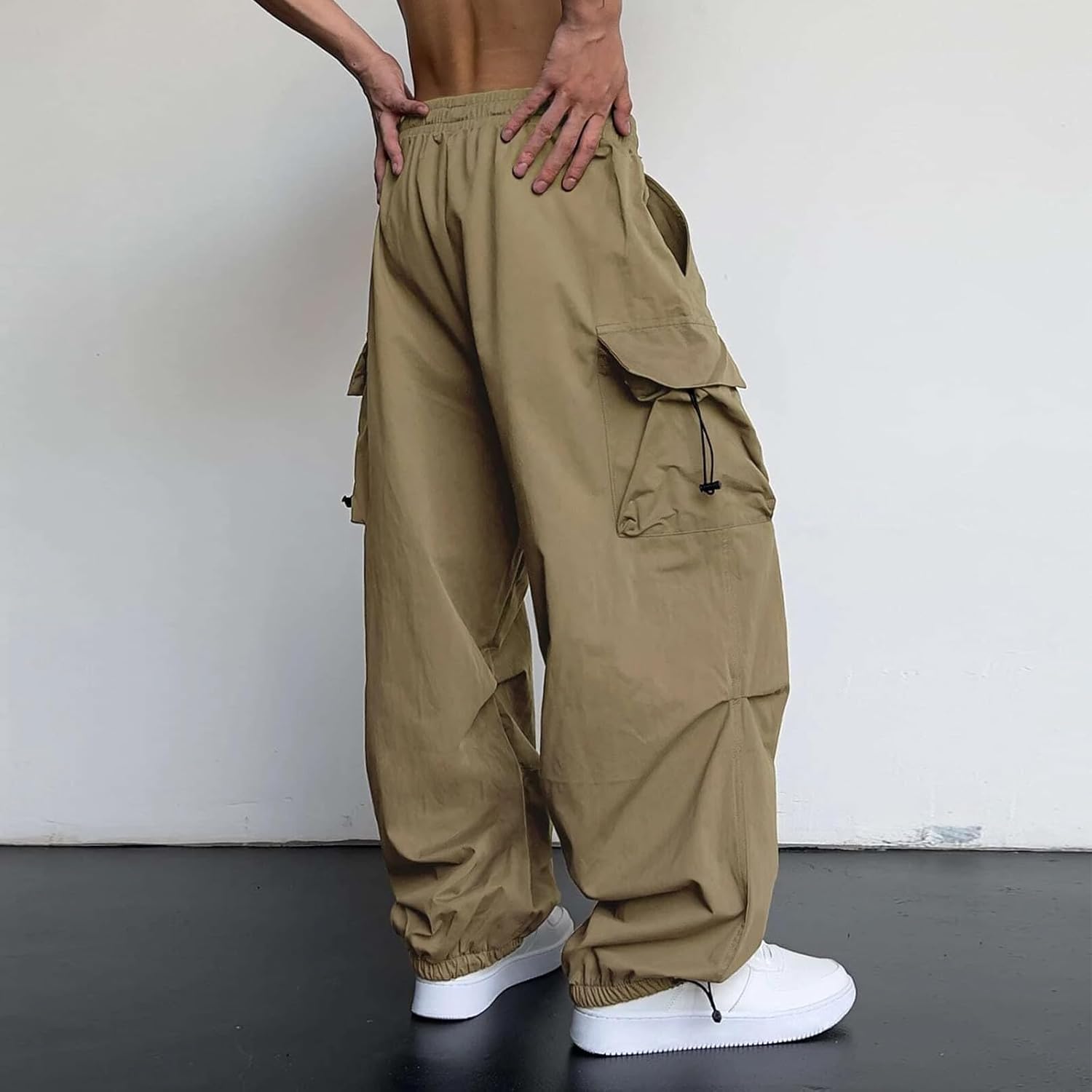 Heren Baggy Broek | Cargozakkenstijl