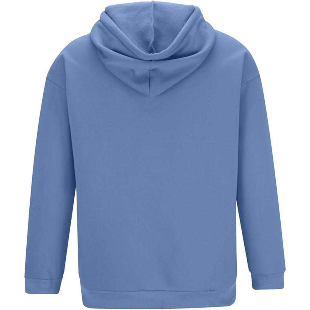 Heren comfortabele hoodie trui | Met capuchon lange mouwen