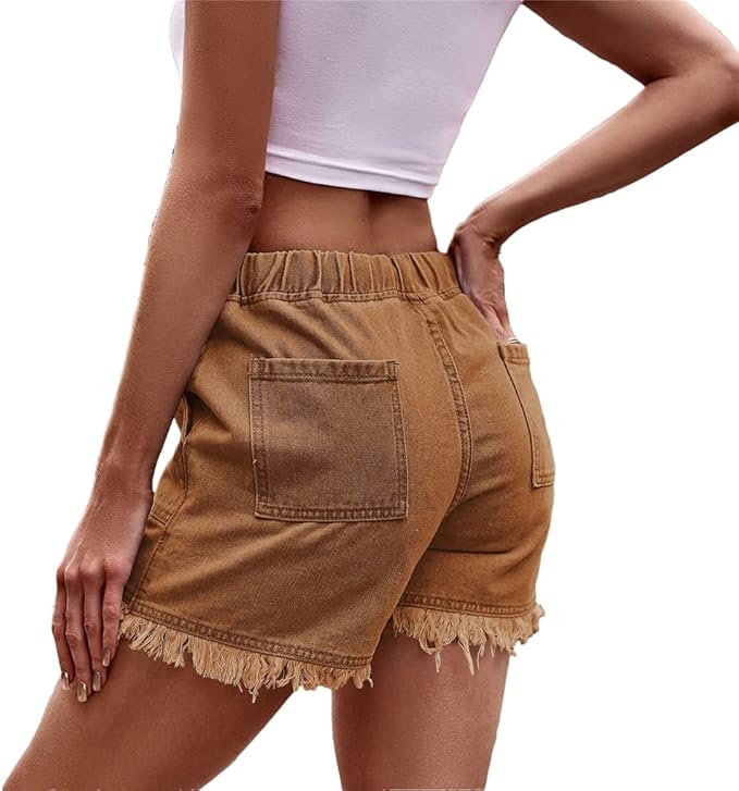 Dames Zomer Spijkershorts | Kort, Rafelig