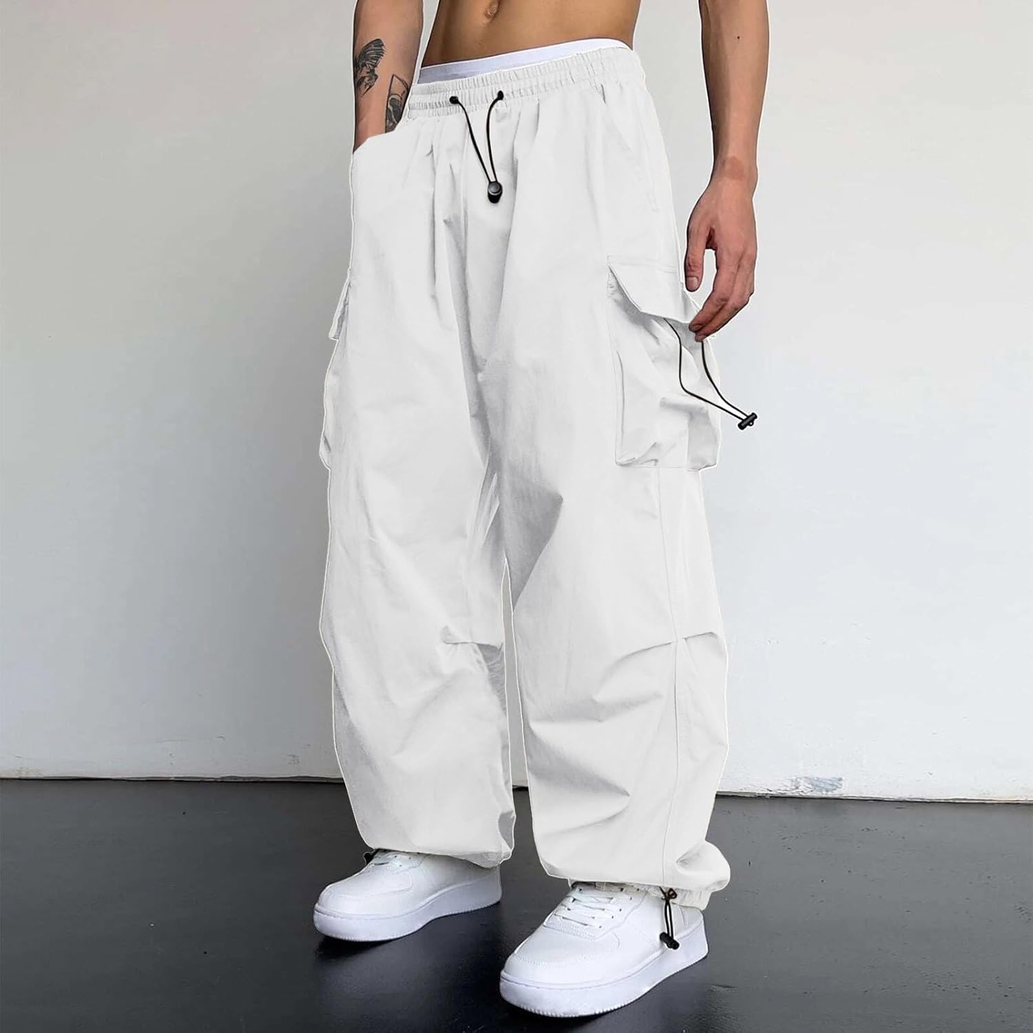 Heren Baggy Broek | Cargozakkenstijl
