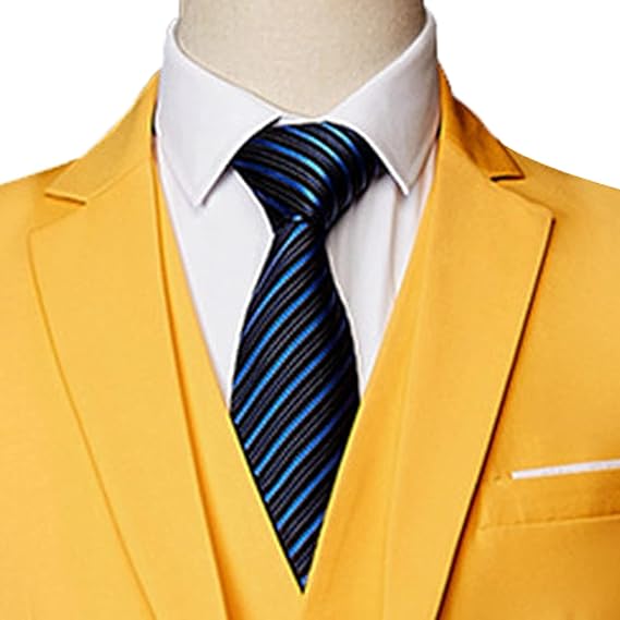 Heren Elegant Driedelig Pak | Gilet, Slim Fit