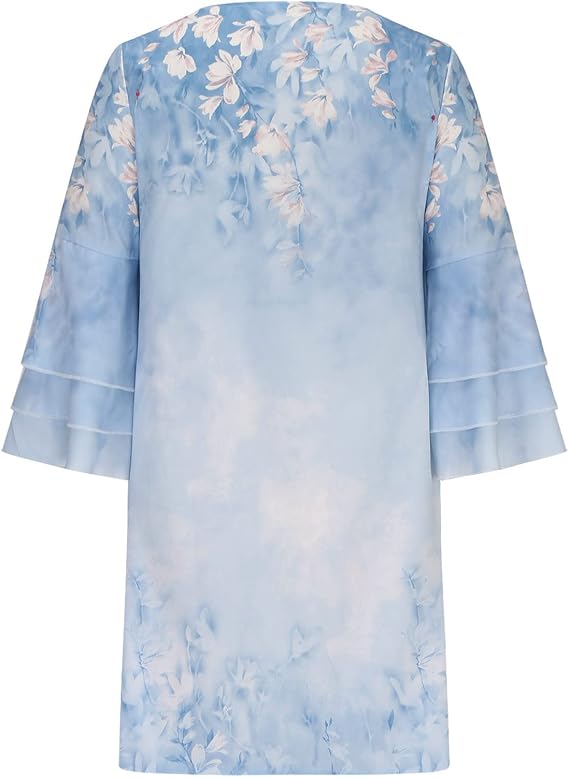 Dames Bloemenprint Luchtige Zomerjurk | Mini