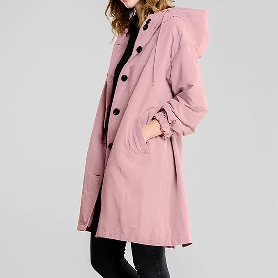 Dames Herfst Parka | Lang, Met Capuchon