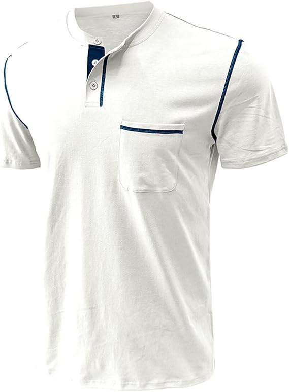Heren Sportief Polohemd | Opstaande Kraag