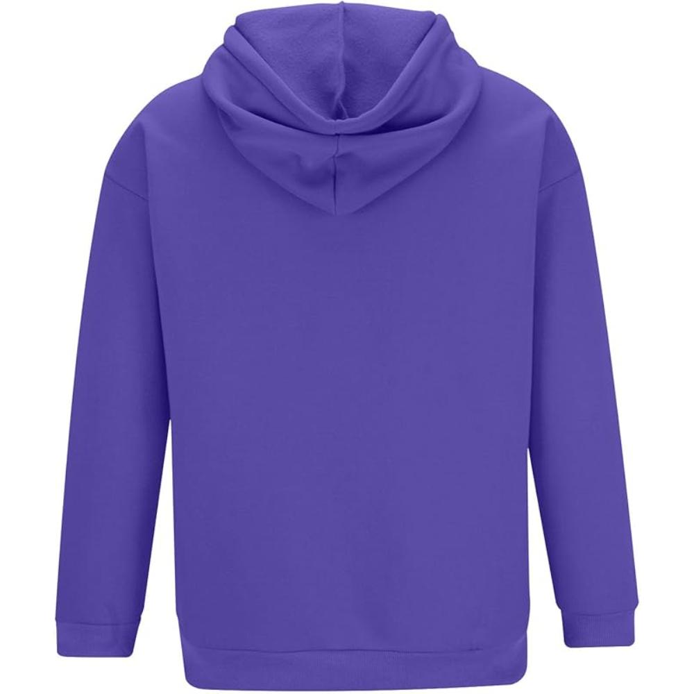 Heren comfortabele hoodie trui | Met capuchon lange mouwen