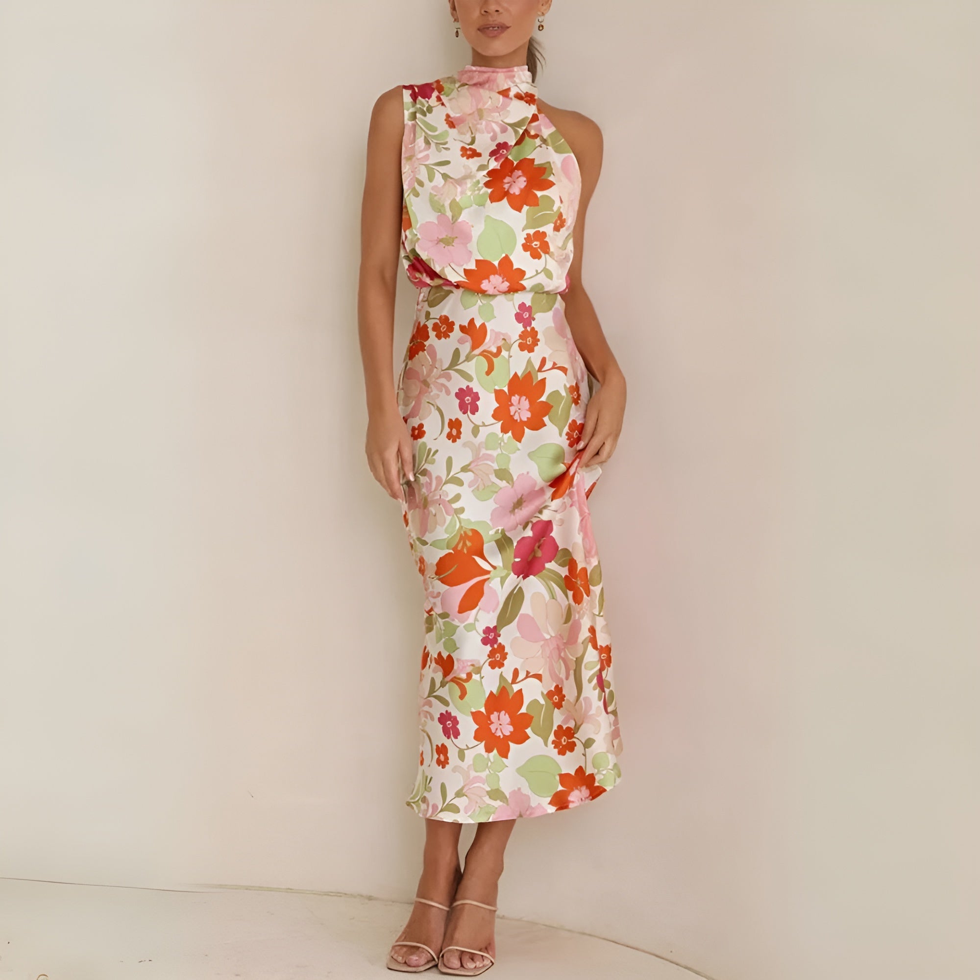 Dames Gala zomerjurk | Midi