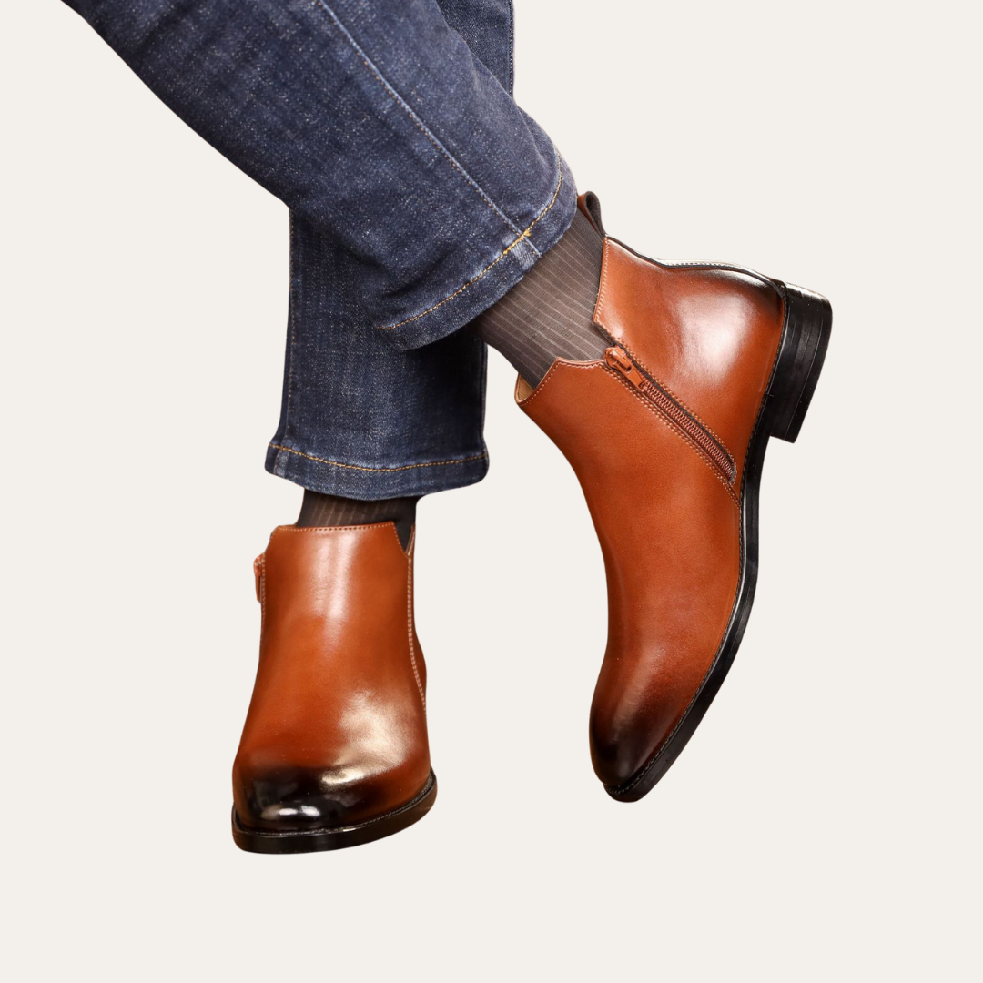 Heren Leren Chelsea Boots | Winter, Waterdicht & Comfortabel