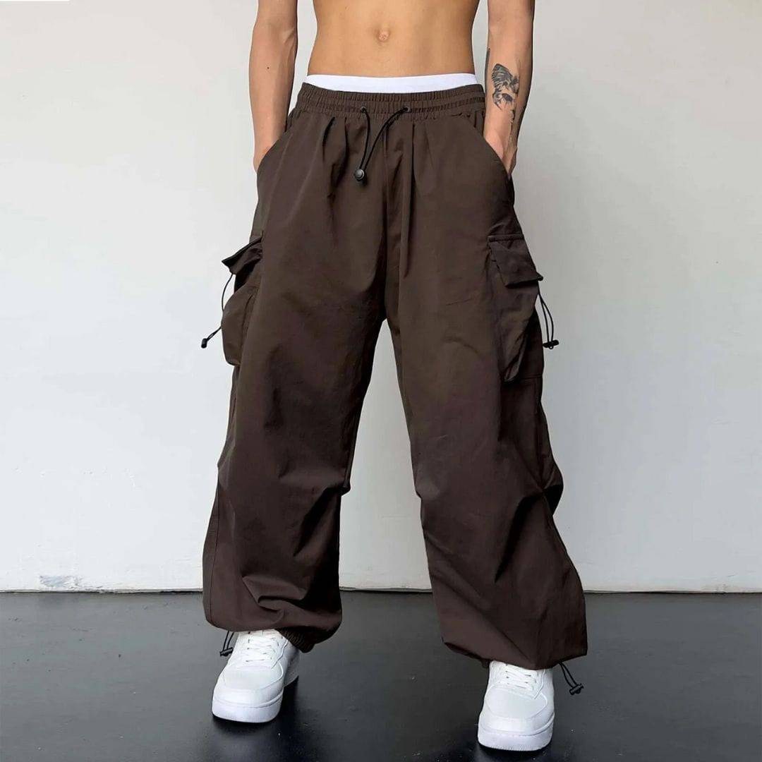 Heren Baggy Broek | Cargozakkenstijl