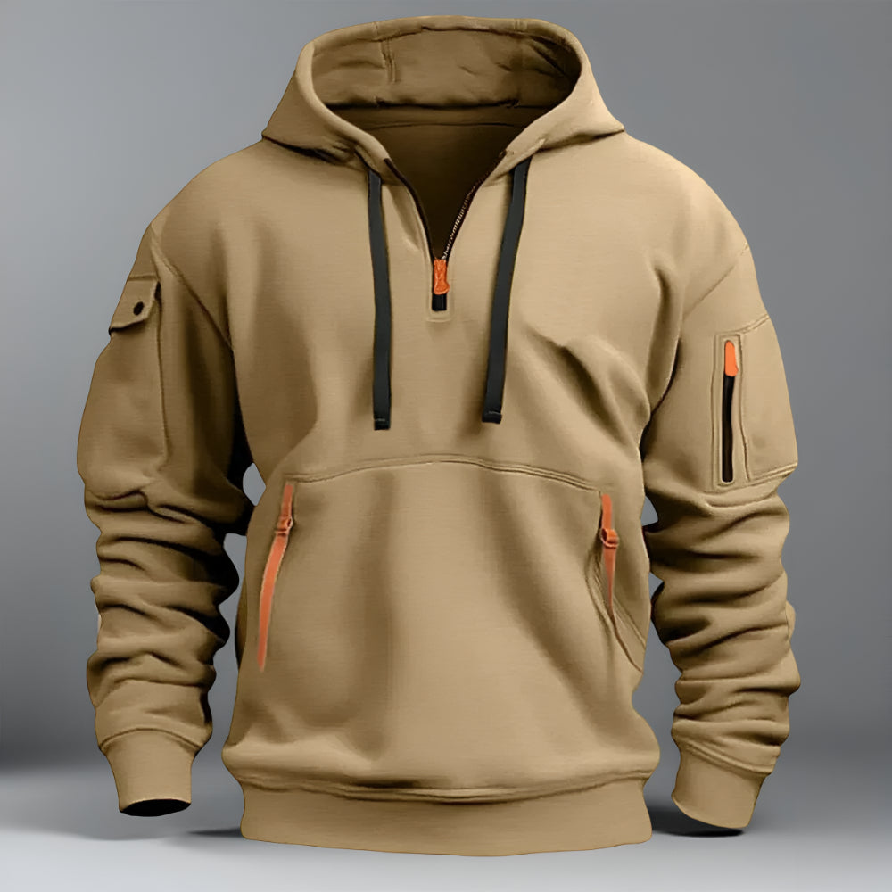 Heren Winter Hoodie Lange Mouw – Fleece Oversized Trui