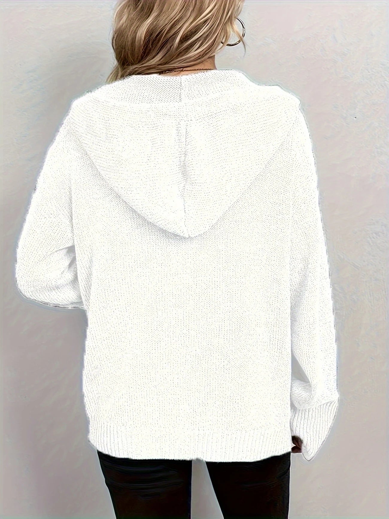 Dames Herfst Cardigan | Grofgebreid, Met Knopen