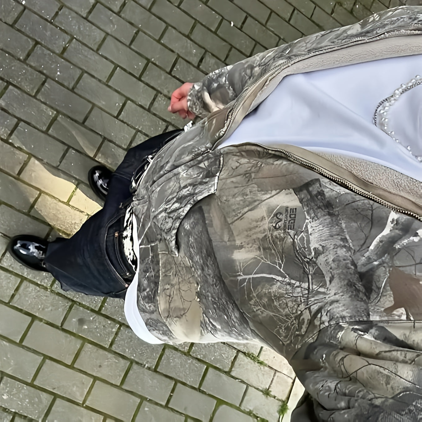 Unisex comfortabele camouflage hoodie | Lichtgewicht, ademend