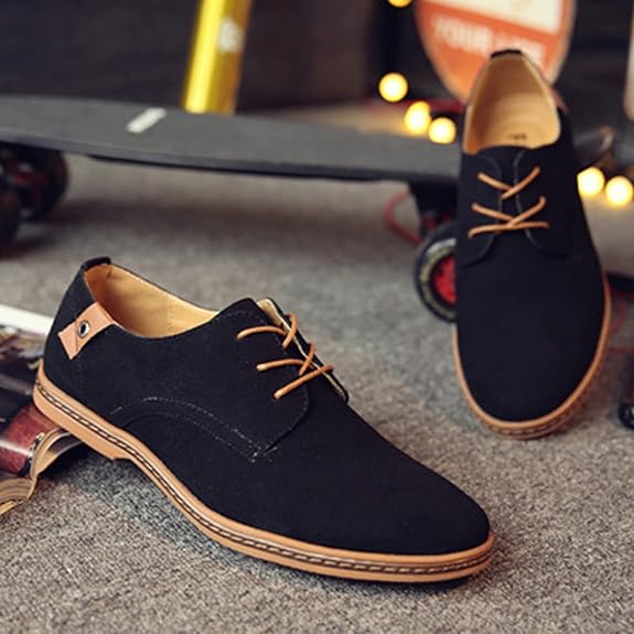 Heren Suède Halbschoenen | Stijlvol